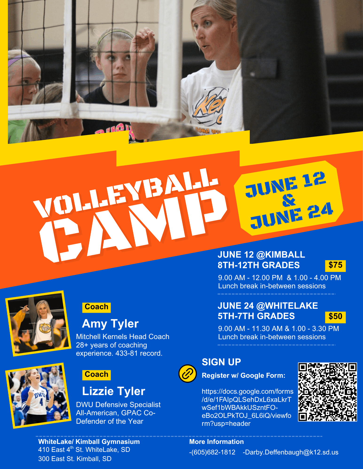 Volleyball Skills Development Camp
